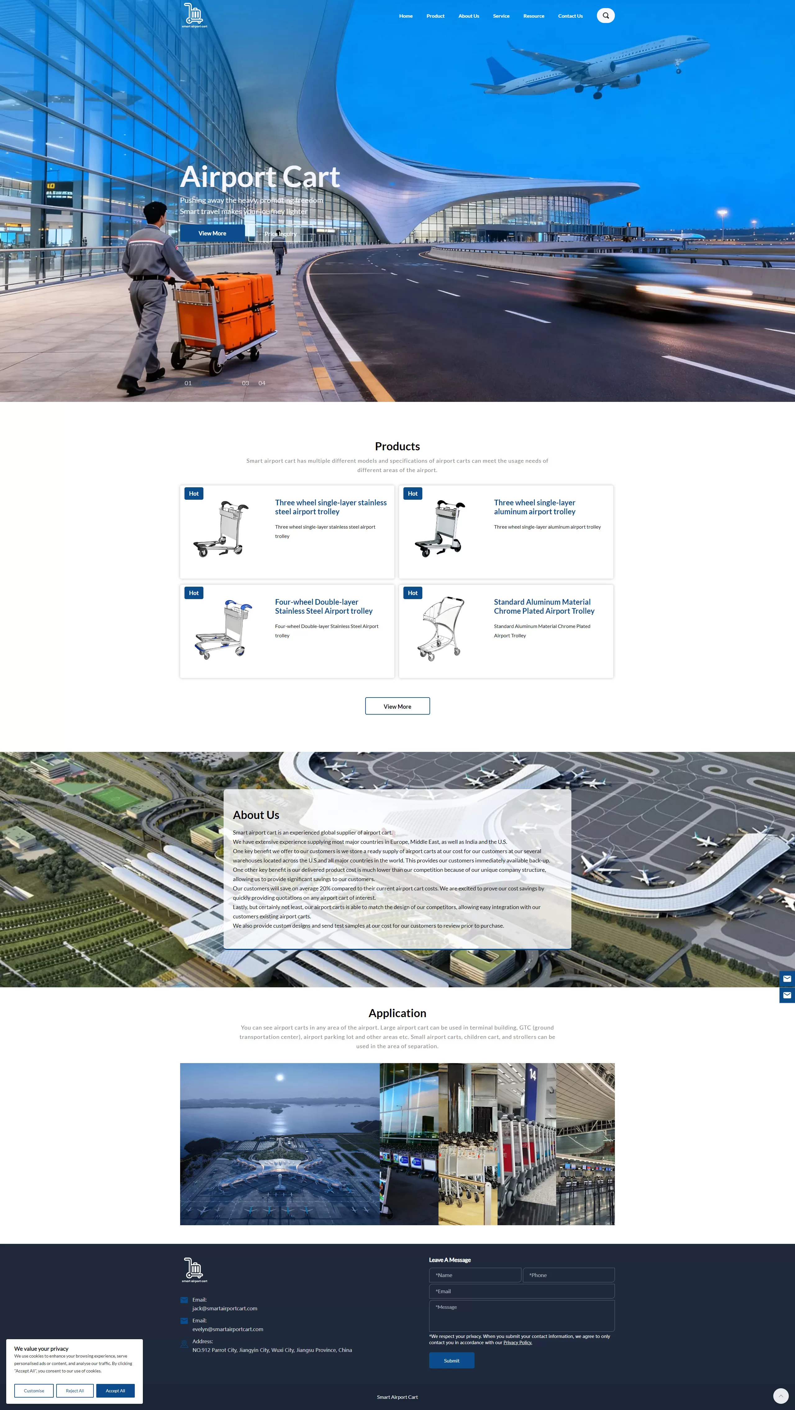 Smart Airport Cart 官网