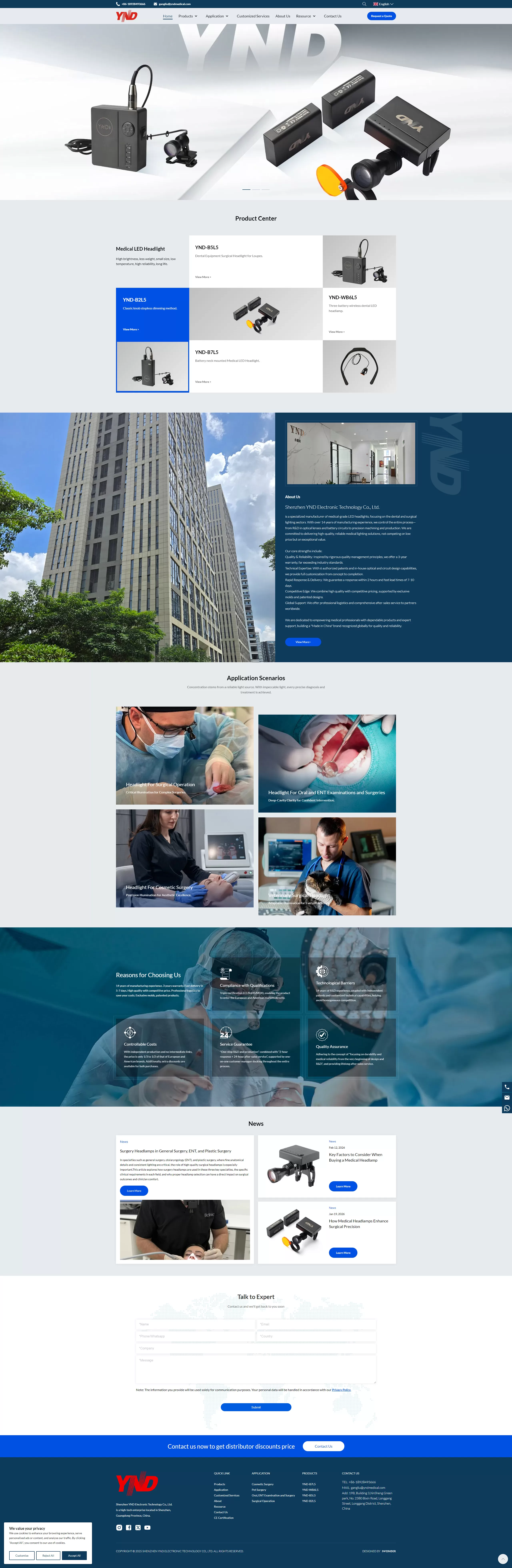 YND Medical 官网