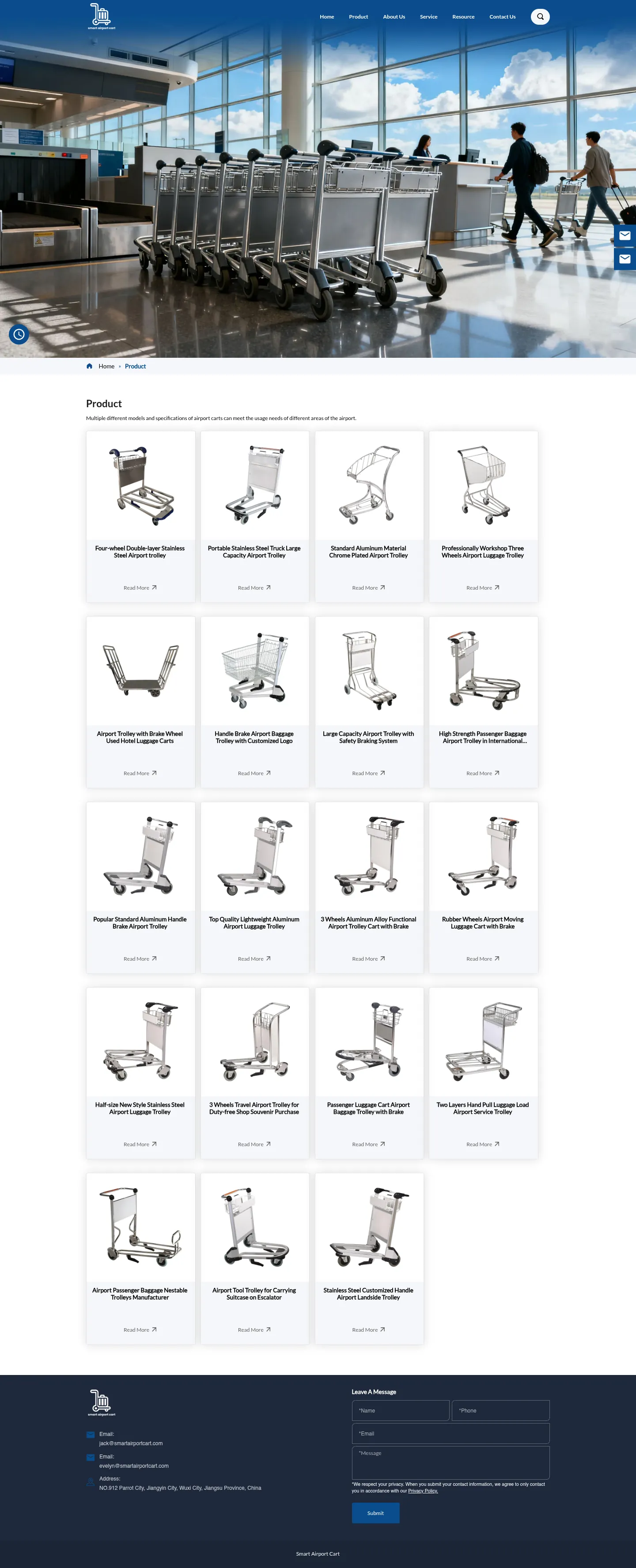 Smart Airport Cart 官网